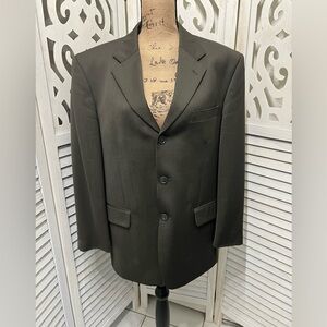 Albert Nipon Classic Men's Blazer in Dark Brown